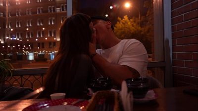 I sucked a guy in a cafe, and then he fucked me at home