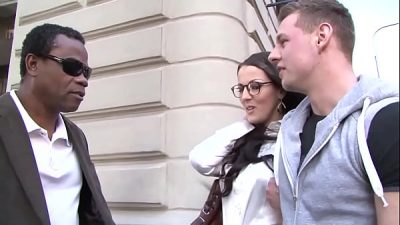 Wife Gets Cuckold from Black Man and Husband Cleans up Cum