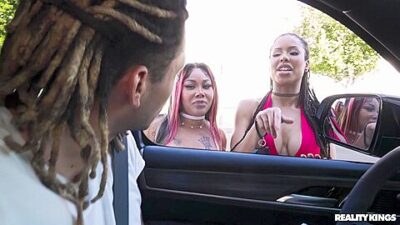 Kira Noir, Jordyn Falls, Derek Savage Cruising With Cash