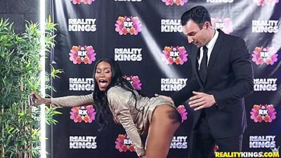 Naughty Ebony Bombshell Breathtaking Adult Clip