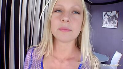 Once Britney Brooks Has Her Big Tits Oiled She Is Ready For His Throbbing Cock