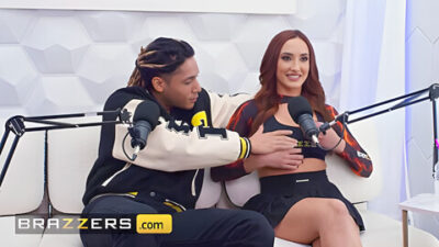 Luna Star Hosts Chloe Amour And Derek Savage For The Hottest Podcast Threesome Ever